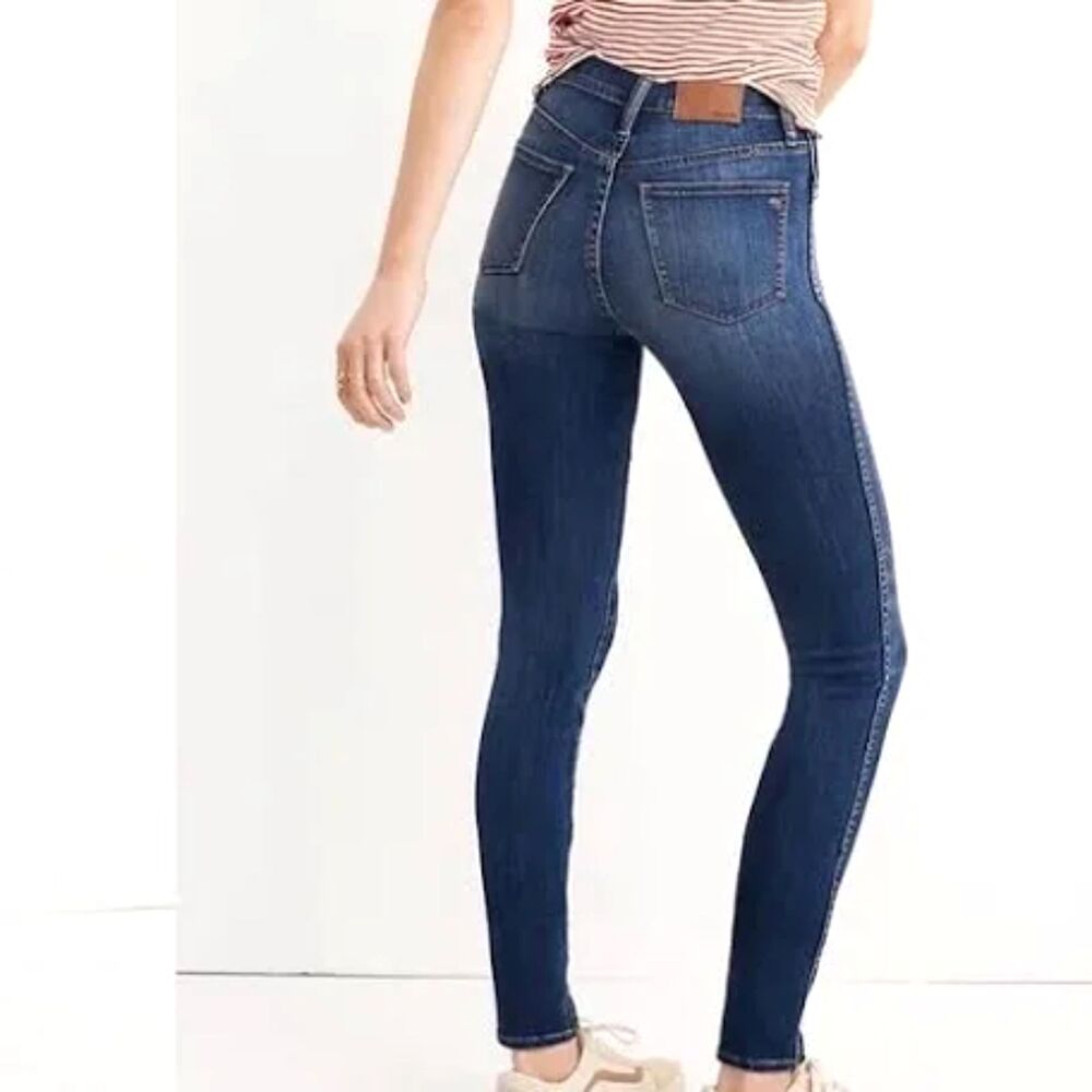 Madewell 10″ High-Rise Skinny Jeans Size 32 Tall (Tall Inseam) Like New